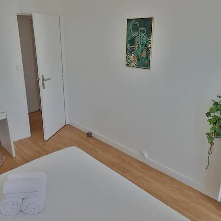 Spacieux Avec Balcons, 4 Chambres, Espace & Confort, Centre Gare 公寓
